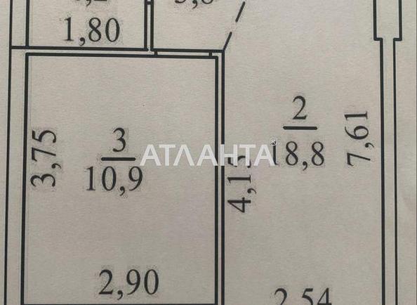 1-room apartment apartment by the address st. Vilyamsa ak (area 38 m²) - Atlanta.ua - photo 11