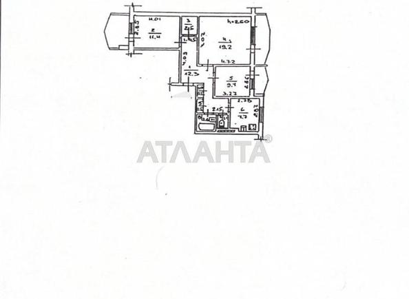 3-rooms apartment apartment by the address st. Paustovskogo (area 73,3 m²) - Atlanta.ua - photo 24