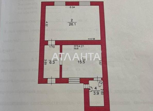1-room apartment apartment by the address st. Shkolnaya (area 51,8 m²) - Atlanta.ua - photo 13