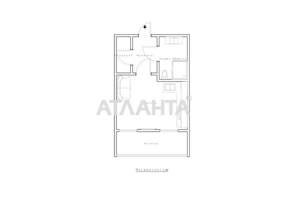 1-кімнатна квартира за адресою вул. Залізнична (площа 36,5 м²) - Atlanta.ua - фото 28