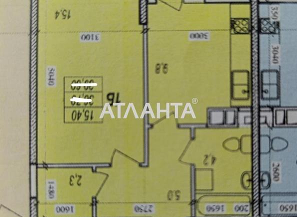 1-room apartment apartment by the address st. Prokhorovskaya Khvorostina (area 40,5 m²) - Atlanta.ua