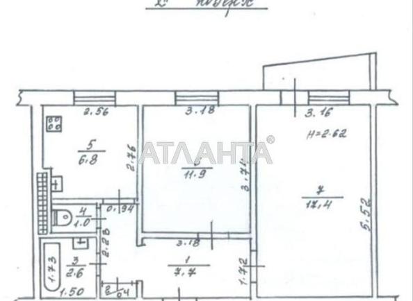 2-rooms apartment apartment by the address st. Ilfa i Petrova (area 48 m²) - Atlanta.ua - photo 5