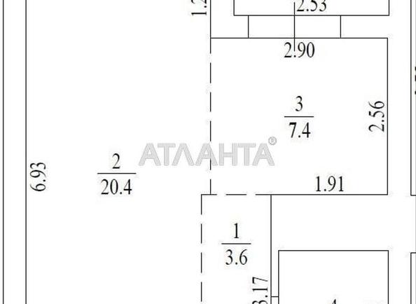1-room apartment apartment by the address st. Chekhova (area 40,5 m²) - Atlanta.ua - photo 7