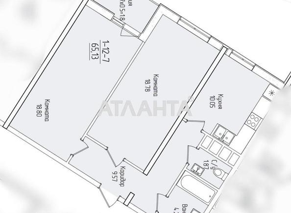 2-кімнатна квартира за адресою вул. Краснова (площа 64,9 м²) - Atlanta.ua - фото 2