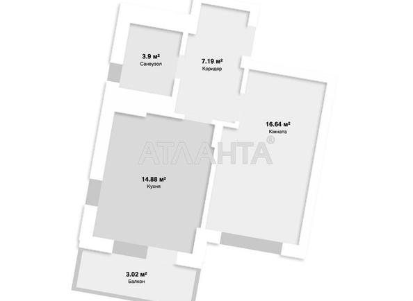 1-кімнатна квартира за адресою вул. Навроцького (площа 44,7 м²) - Atlanta.ua - фото 7