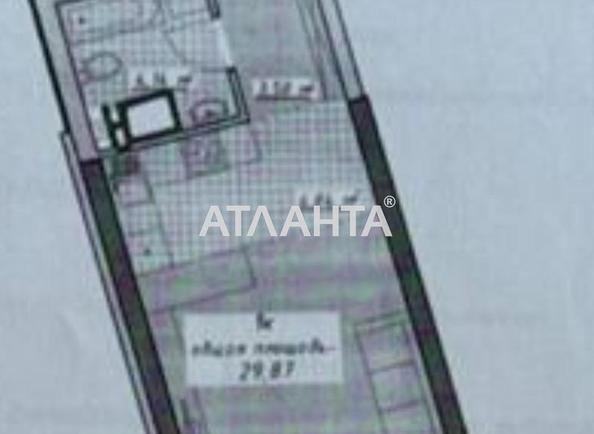 1-room apartment apartment by the address st. Kurortnyy per (area 29,9 m²) - Atlanta.ua - photo 10