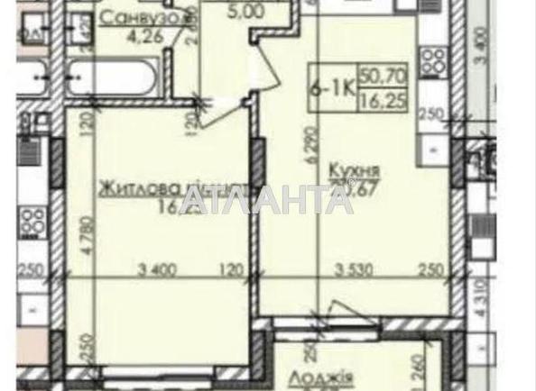 1-кімнатна квартира за адресою вул. Навроцького (площа 52,1 м²) - Atlanta.ua - фото 15