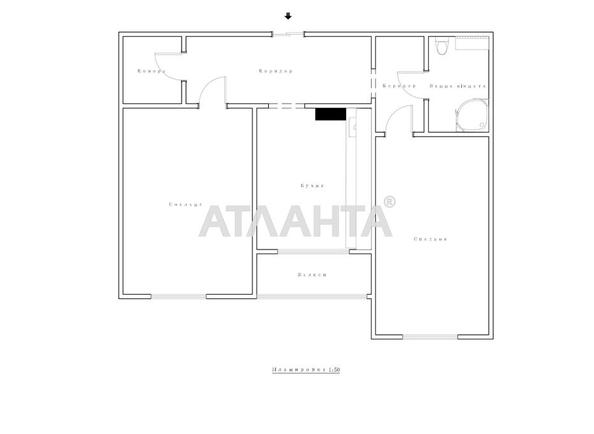 2-rooms apartment apartment by the address st. Ul Lomonosova (area 70,3 m²) - Atlanta.ua - photo 28