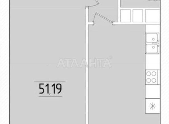 1-комнатная квартира по адресу ул. Краснова (площадь 51 м²) - Atlanta.ua - фото 2