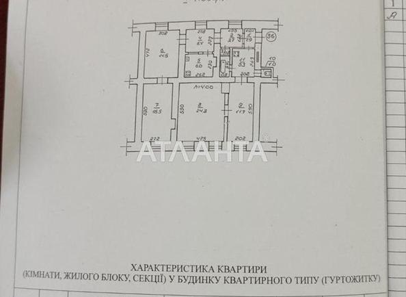 2-комнатная квартира по адресу Успенский пер. (площадь 44 м²) - Atlanta.ua - фото 11