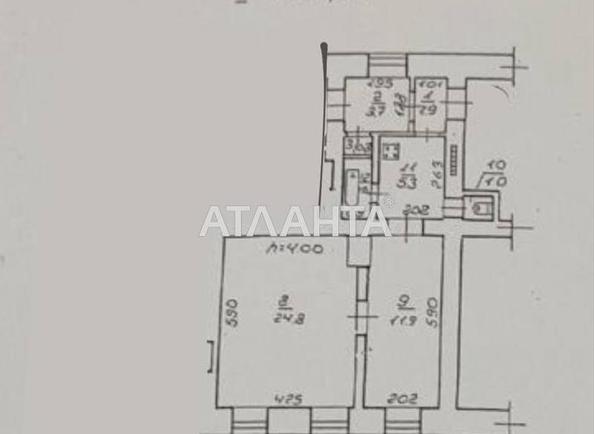 2-комнатная квартира по адресу Успенский пер. (площадь 44 м²) - Atlanta.ua - фото 12