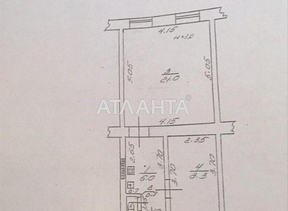 2-rooms apartment apartment by the address st. Srednyaya Osipenko (area 37 m²) - Atlanta.ua - photo 10