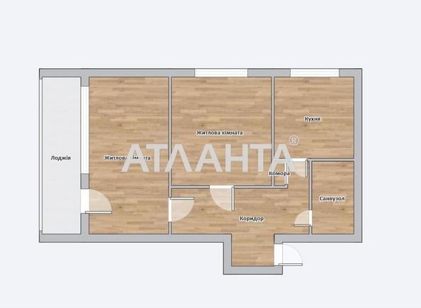 2-комнатная квартира по адресу ул. Киевская (площадь 49,3 м²) - Atlanta.ua - фото 10
