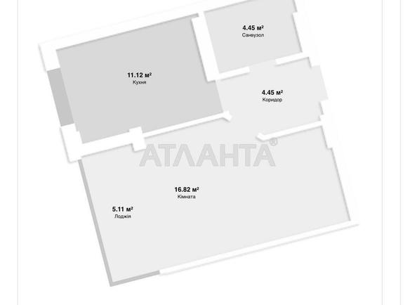 1-кімнатна квартира за адресою вул. Бочарова ген. (площа 39,5 м²) - Atlanta.ua - фото 6