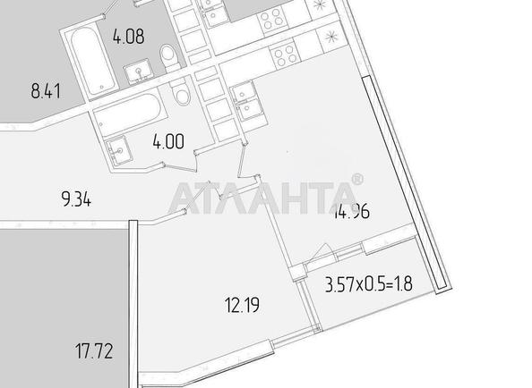 1-room apartment apartment by the address st. Krasnova (area 41 m²) - Atlanta.ua - photo 11