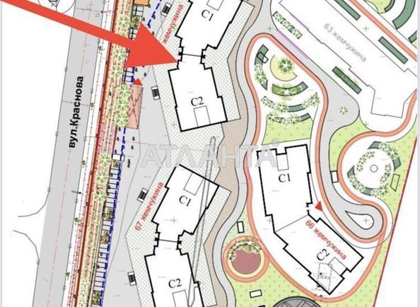1-кімнатна квартира за адресою вул. Краснова (площа 42,5 м²) - Atlanta.ua - фото 4