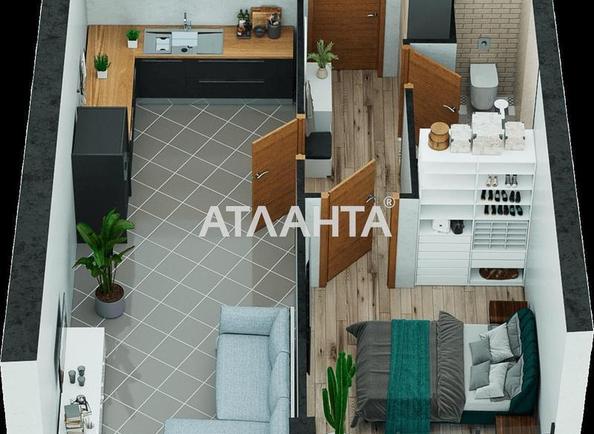 1-комнатная квартира по адресу Курортный пер. (площадь 48,0 м²) - Atlanta.ua - фото 4