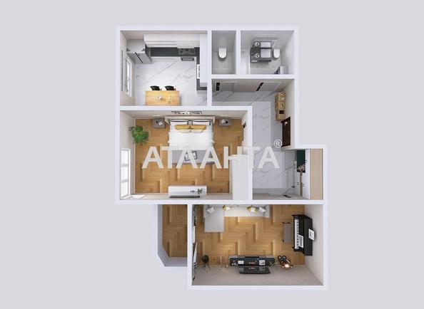 2-кімнатна квартира за адресою Овідіопольська дор. (площа 61 м²) - Atlanta.ua - фото 16