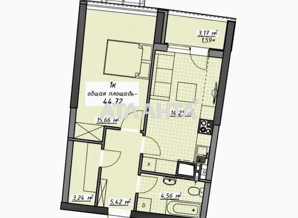 1-room apartment apartment by the address st. Kurortnyy per (area 45 m²) - Atlanta.ua - photo 13