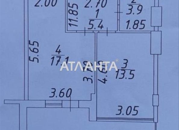 1-кімнатна квартира за адресою Небесної сотні пр. (площа 39,9 м²) - Atlanta.ua - фото 10