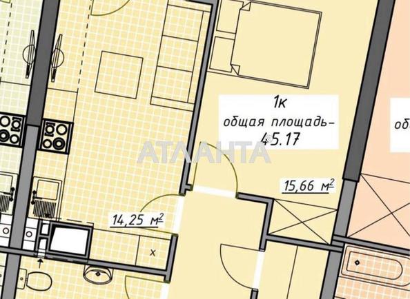 1-комнатная квартира по адресу Курортный пер. (площадь 45 м²) - Atlanta.ua - фото 3