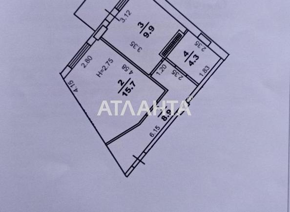 1-кімнатна квартира за адресою Люстдорфська дор. (площа 40 м²) - Atlanta.ua - фото 2