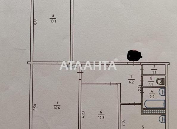 3-rooms apartment apartment by the address st. Ul Lyatoshinskogo (area 65 m²) - Atlanta.ua - photo 19