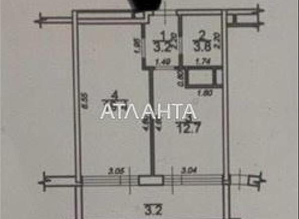 1-комнатная квартира по адресу ул. Каманина (площадь 43 м²) - Atlanta.ua - фото 22