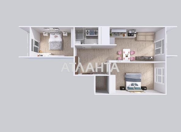 2-комнатная квартира по адресу Леннона Дж. Ул. (площадь 60,6 м²) - Atlanta.ua - фото 23