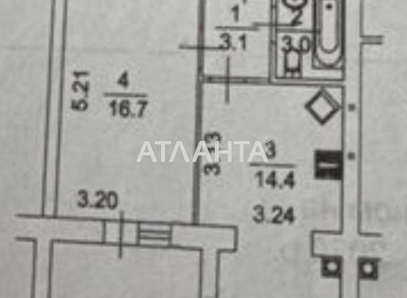 1-комнатная квартира по адресу ул. Институтская (площадь 39,5 м²) - Atlanta.ua - фото 5