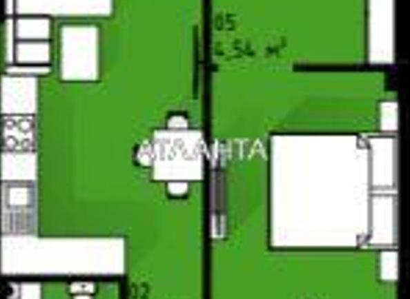 1-room apartment apartment by the address st. Dnepropetr dor Semena Paliya (area 46,1 m²) - Atlanta.ua - photo 2