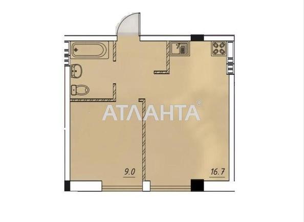 1-room apartment apartment by the address st. Inglezi 25 chapaevskoy div (area 33,7 m²) - Atlanta.ua - photo 5