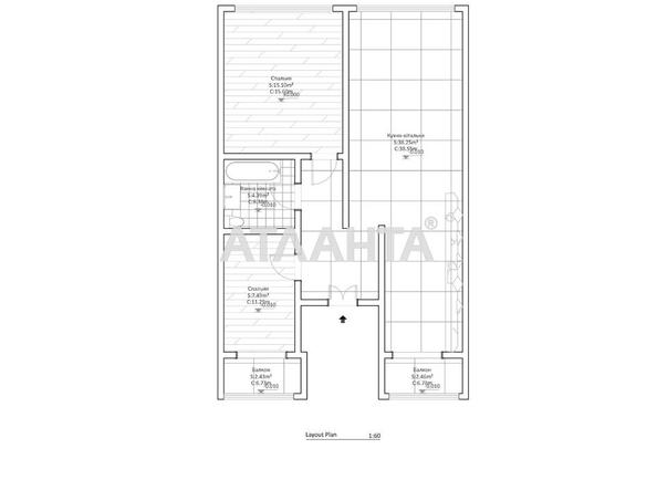 3-комнатная квартира по адресу ул. Романтиков (площадь 62 м²) - Atlanta.ua - imageAlt 20
