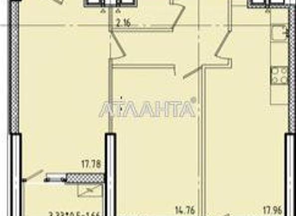 2-кімнатна квартира за адресою вул. Генуезька (площа 67 м²) - Atlanta.ua - фото 2