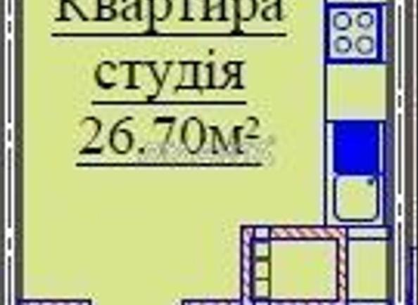 1-room apartment apartment by the address st. Varnenskaya (area 32 m²) - Atlanta.ua - photo 7