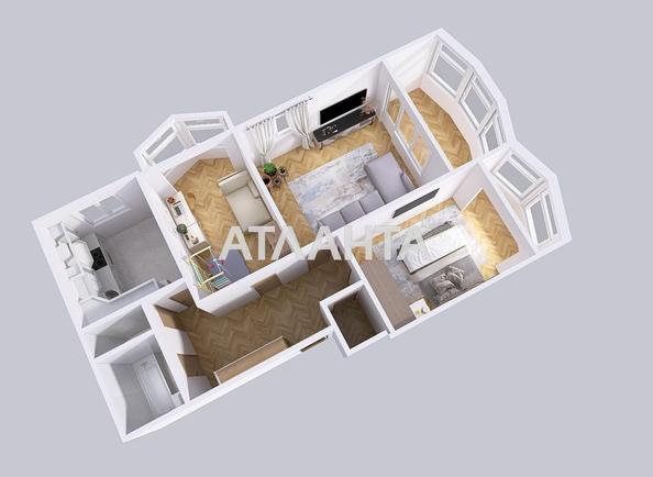 3-кімнатна квартира за адресою вул. Кримська (площа 71 м²) - Atlanta.ua - фото 16