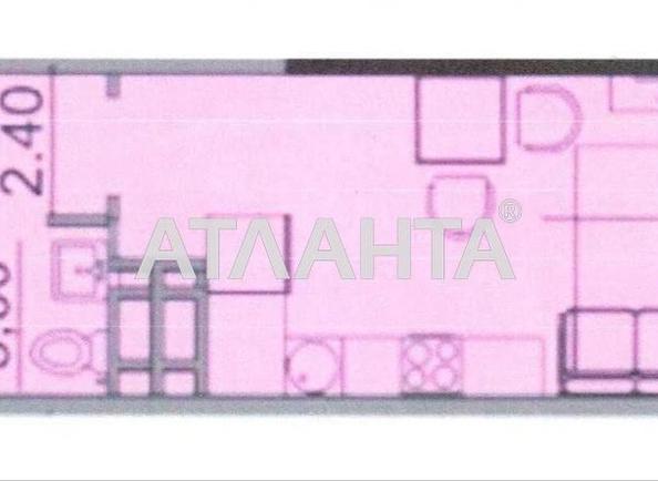 1-room apartment apartment by the address st. Kosvennaya Vegera (area 21,4 m²) - Atlanta.ua - photo 4