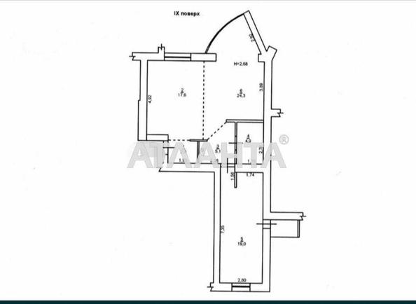 2-rooms apartment apartment by the address st. Klenovaya (area 75 m²) - Atlanta.ua - photo 24