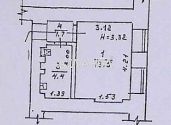 1-room apartment apartment by the address st. Donorskaya Slepneva (area 20 m²) - Atlanta.ua - photo 2
