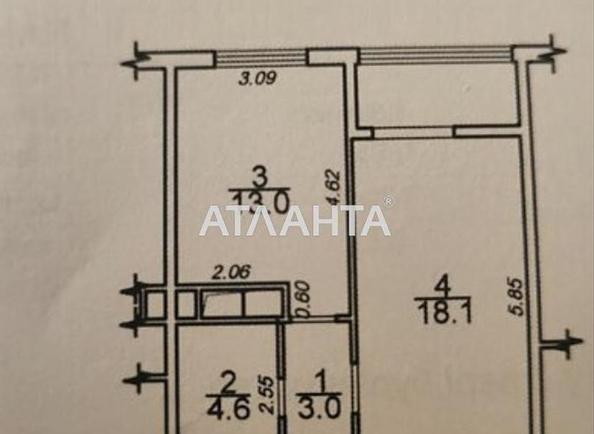 1-комнатная квартира по адресу ул. Сахарова (площадь 43 м²) - Atlanta.ua - фото 8