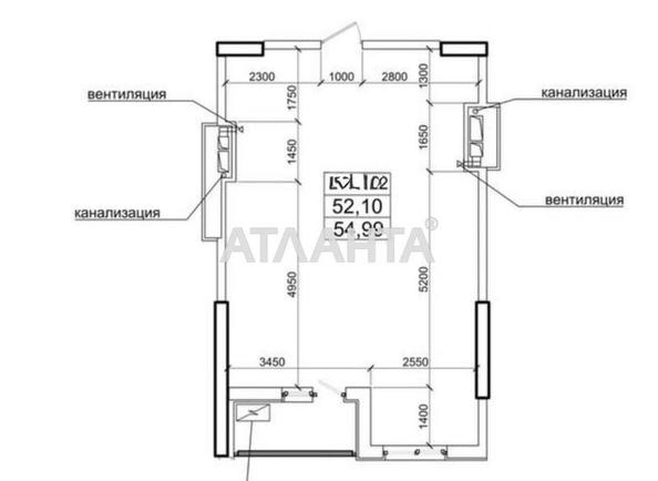 2-кімнатна квартира за адресою вул. Генуезька (площа 55 м²) - Atlanta.ua - фото 15