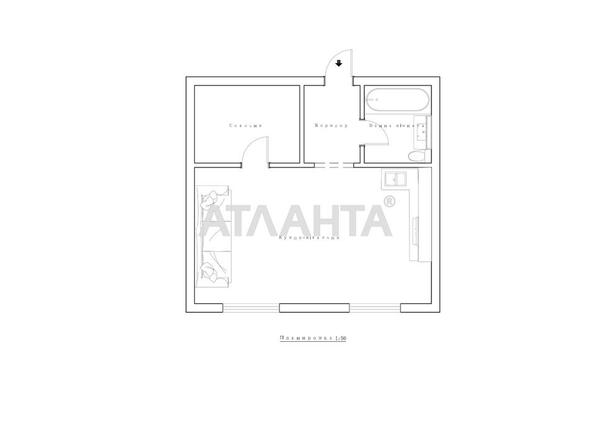1-комнатная квартира по адресу ул. Пестеля (площадь 40,2 м²) - Atlanta.ua - фото 17