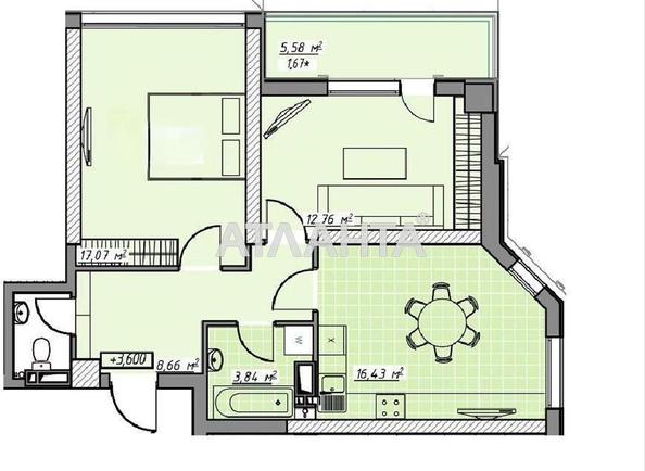 2-rooms apartment apartment by the address st. Kurortnyy per (area 63 m²) - Atlanta.ua - photo 19