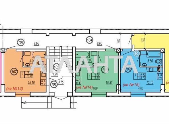 1-кімнатна квартира за адресою вул. Степовая (площа 18,7 м²) - Atlanta.ua - фото 10