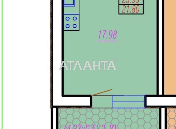 1-room apartment apartment by the address st. Stepovaya (area 23,5 m²) - Atlanta.ua - photo 6