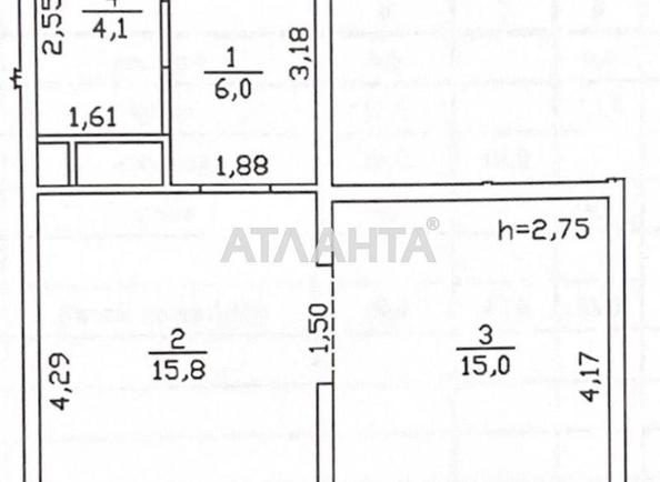 1-комнатная квартира по адресу ул. Литературная (площадь 40,9 м²) - Atlanta.ua - фото 12