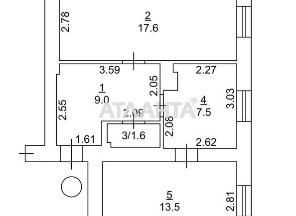 3-кімнатна квартира за адресою Червонослобідський пров. (площа 50 м²) - Atlanta.ua - фото 16