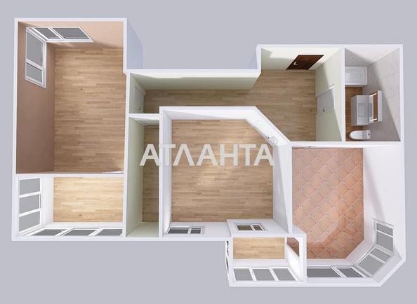 2-rooms apartment apartment by the address st. Artilleriyskaya (area 70,4 m²) - Atlanta.ua - photo 16