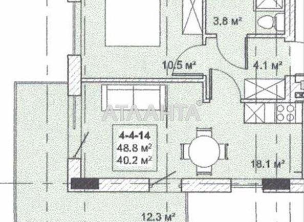 1-room apartment apartment by the address st. Bocharova gen (area 40,2 m²) - Atlanta.ua - photo 2