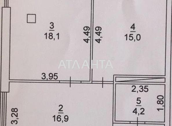2-rooms apartment apartment by the address st. Geranevaya (area 58 m²) - Atlanta.ua - photo 7